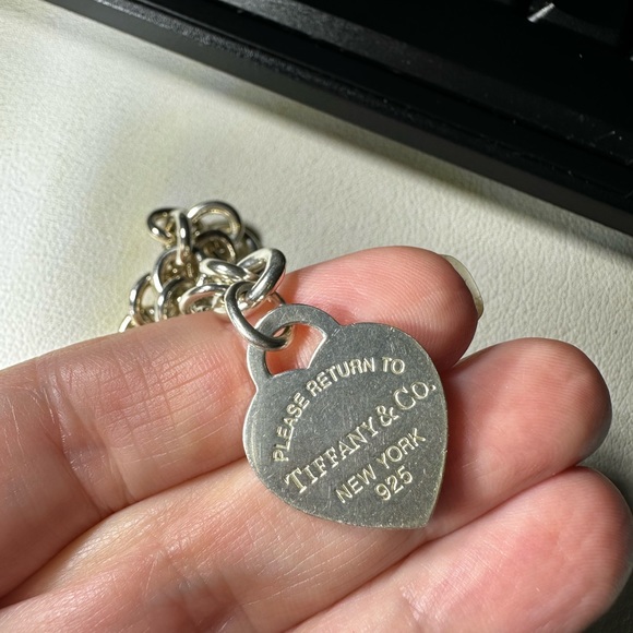 Tiffany & Co Heart Tag Charm Bracelet 💜 - Picture 10 of 12